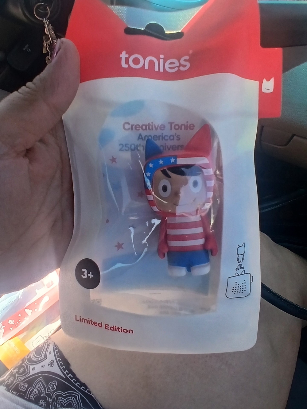 Tonies Creative Tonie Limited Edition - Red, White & Blue